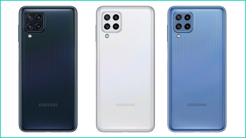 Galaxy M32 có ba phiên bản màu sắc Galaxy M32 có ba phiên bản màu sắc