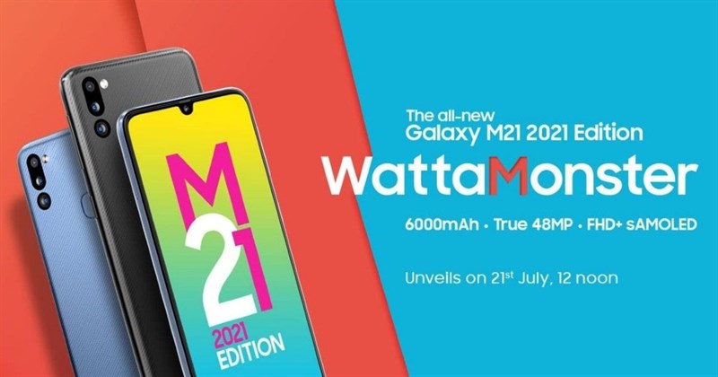 Galaxy M21 (2021) sẽ ra mắt vào 21/7