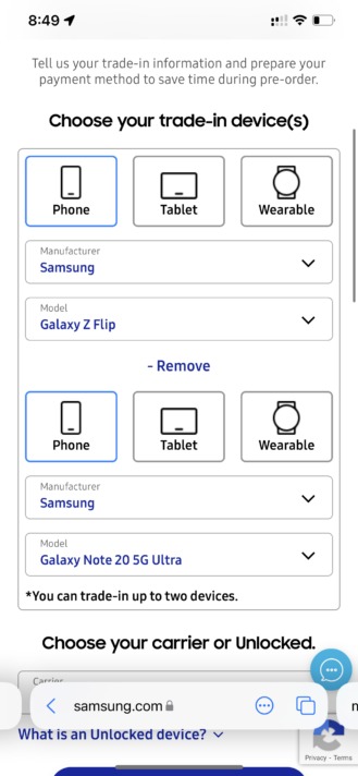 Samsung ra chương trình đổi nhiều thiết bị lấy Galaxy Z Fold3 - 1626924769